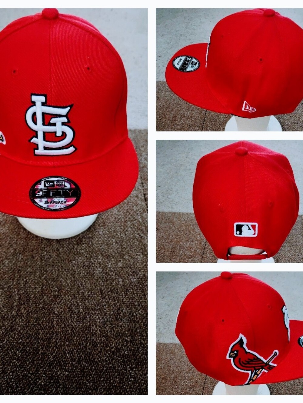 ST LOUIS CARDINALS MLB BASEBALL SNAPBACK HAT.